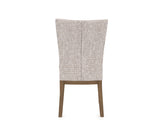 Canadel Frank Dining Chair in Pecan Washed, FP Crypton®, back view