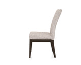 Canadel Frank Dining Chair in Davy's Grey, FP Crypton®, side view