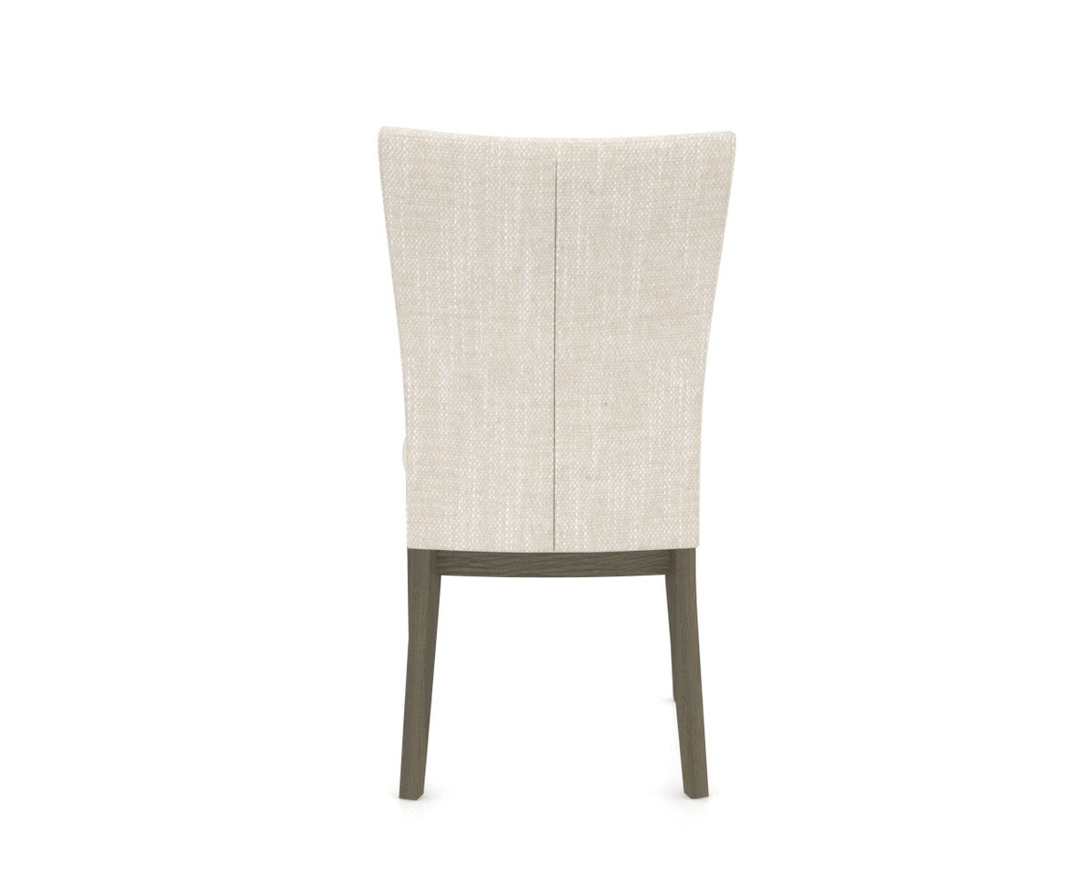 Canadel Frank Dining Chair in Shadow, FT InsideOut®, back view