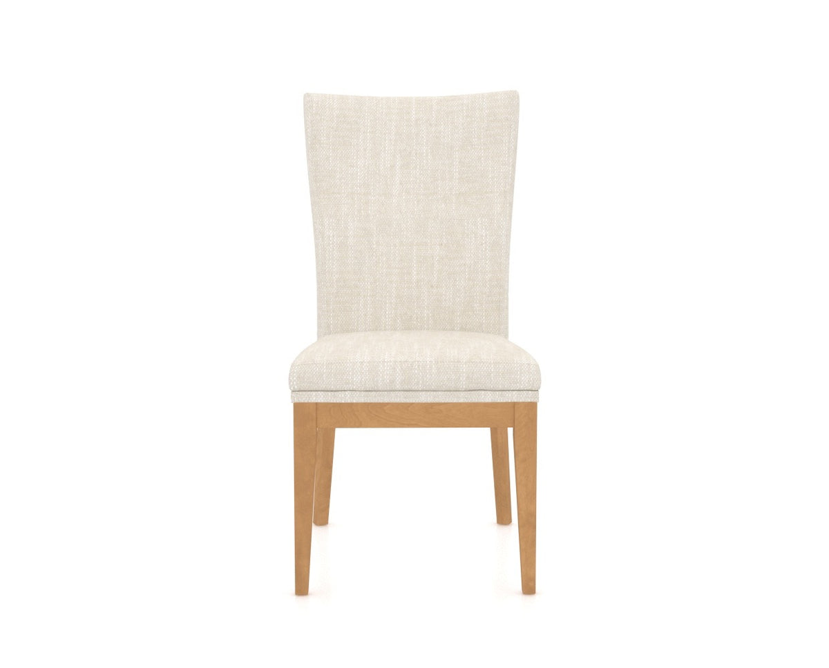 Canadel Frank Dining Chair in Caramel Washed, FT InsideOut®, front view