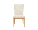 Canadel Frank Dining Chair in Caramel Washed, FT InsideOut®, front view