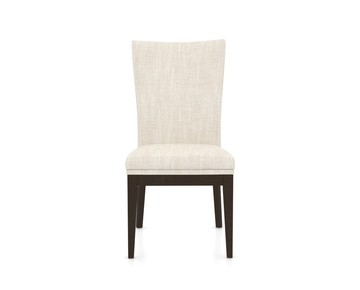 Canadel Frank Dining Chair in Davy's Grey, FT InsideOut®, front view
