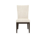 Canadel Frank Dining Chair in Davy's Grey, FT InsideOut®, front view