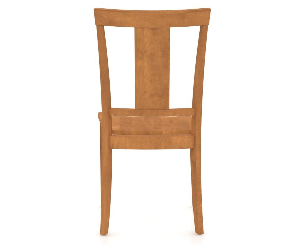 Canadel Dining Chair 5024 in Honey Washed, back view