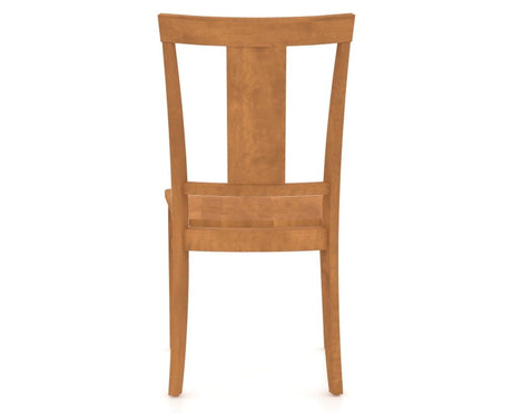 Canadel Dining Chair 5024 in Honey Washed, back view