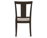 Canadel Dining Chair 5024 in FP Crypton® and 59 Davy's Grey, back view