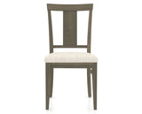 Canadel Dining Chair 5024 in FT InsideOut® and 08 Shadow, front view