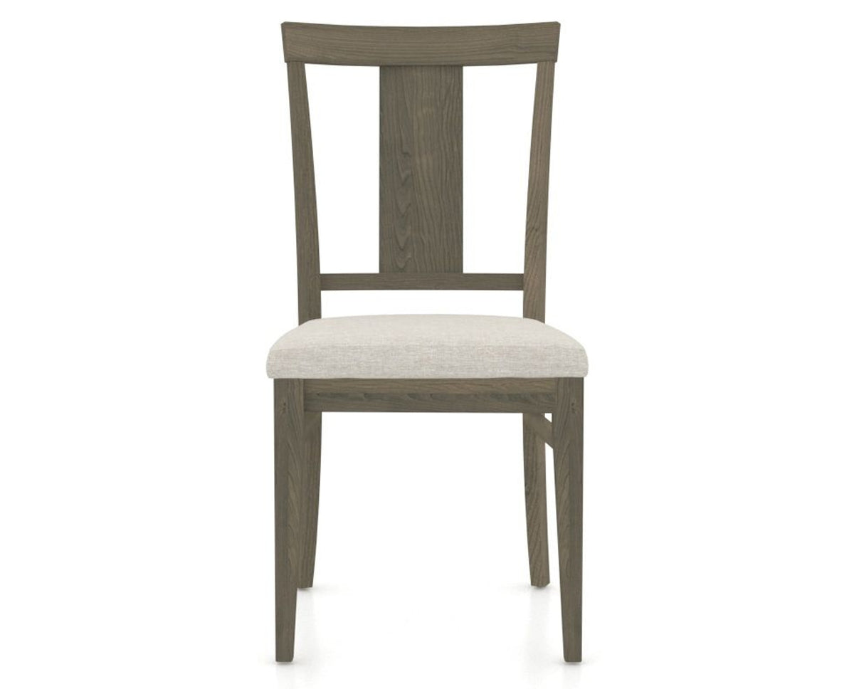 Canadel Dining Chair 5024 in TB Fabric and 08 Shadow, front view