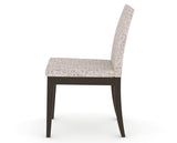 Canadel Upholstered Dining Chair 5038 in FP Crypton® and 59 Davy's Grey, side view
