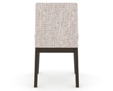Canadel Upholstered Dining Chair 5038 in FP Crypton® and 59 Davy's Grey, back view