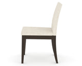 Canadel Upholstered Dining Chair 5038 in FT InsideOut® and 59 Davy's Grey, side view