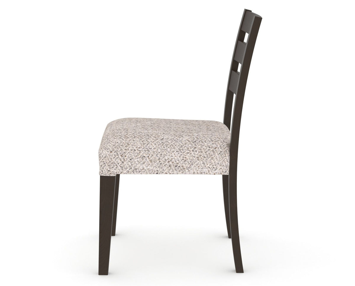Canadel Upholstered Dining Chair 5039 in FP Crypton® and 59 Davy's Grey, side view