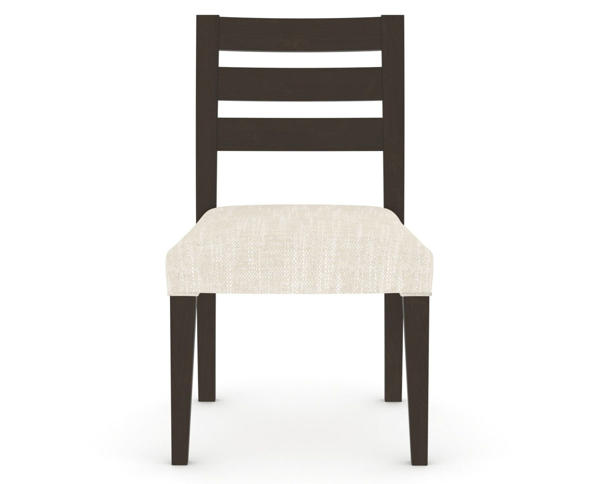 Canadel Upholstered Dining Chair 5039 in FT InsideOut® and 59 Davy's Grey, front view