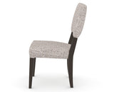 Canadel Upholstered Dining Chair 5051 in FP Crypton® and 59 Davy's Grey, side view