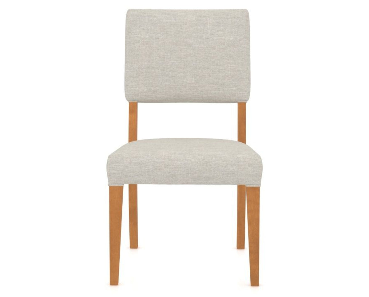 Canadel Upholstered Dining Chair 5051 in Honey Washed, front view
