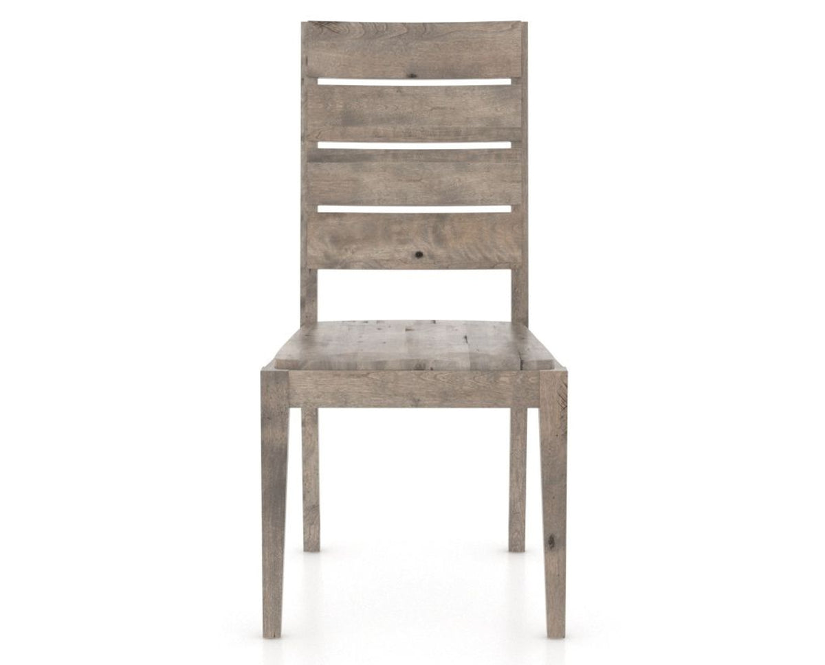 Canadel Loft Wood Dining Chair 5148 in Shadow, front view