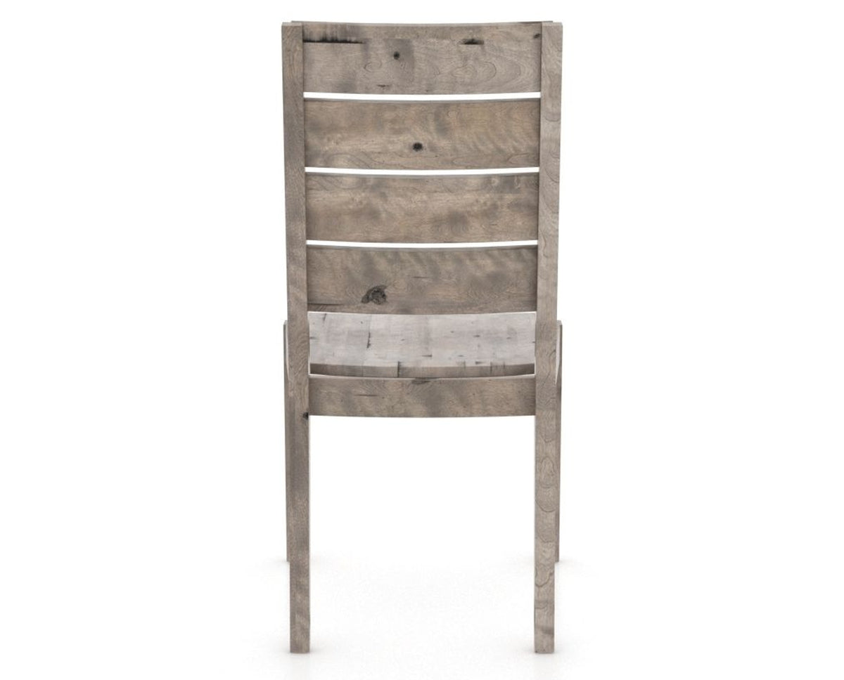 Canadel Loft Wood Dining Chair 5148 in Shadow, back view