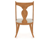 Canadel Upholstered Dining Chair 5161 in Honey Washed, back view