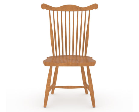Canadel Wood Dining Chair 5162 in Honey Washed, front view