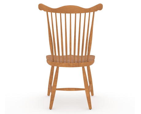 Canadel Wood Dining Chair 5162 in Honey Washed, back view