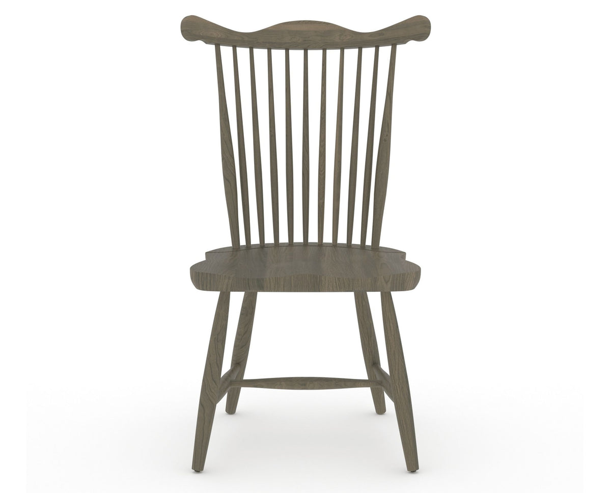 Canadel Wood Dining Chair 5162 in 08 Shadow, front view