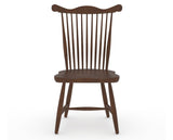 Canadel Wood Dining Chair 5162 in 19 Cognac Washed, front view