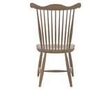 Canadel Champlain Wood Dining Chair 5162 in 25 Pecan Washed, back view