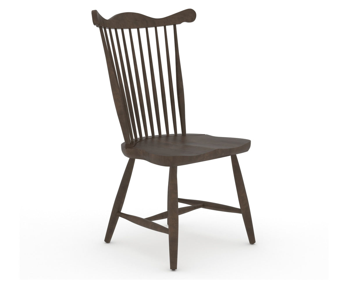 Canadel Wood Dining Chair 5162 in 29 Hazelnut Washed, three-quarter view