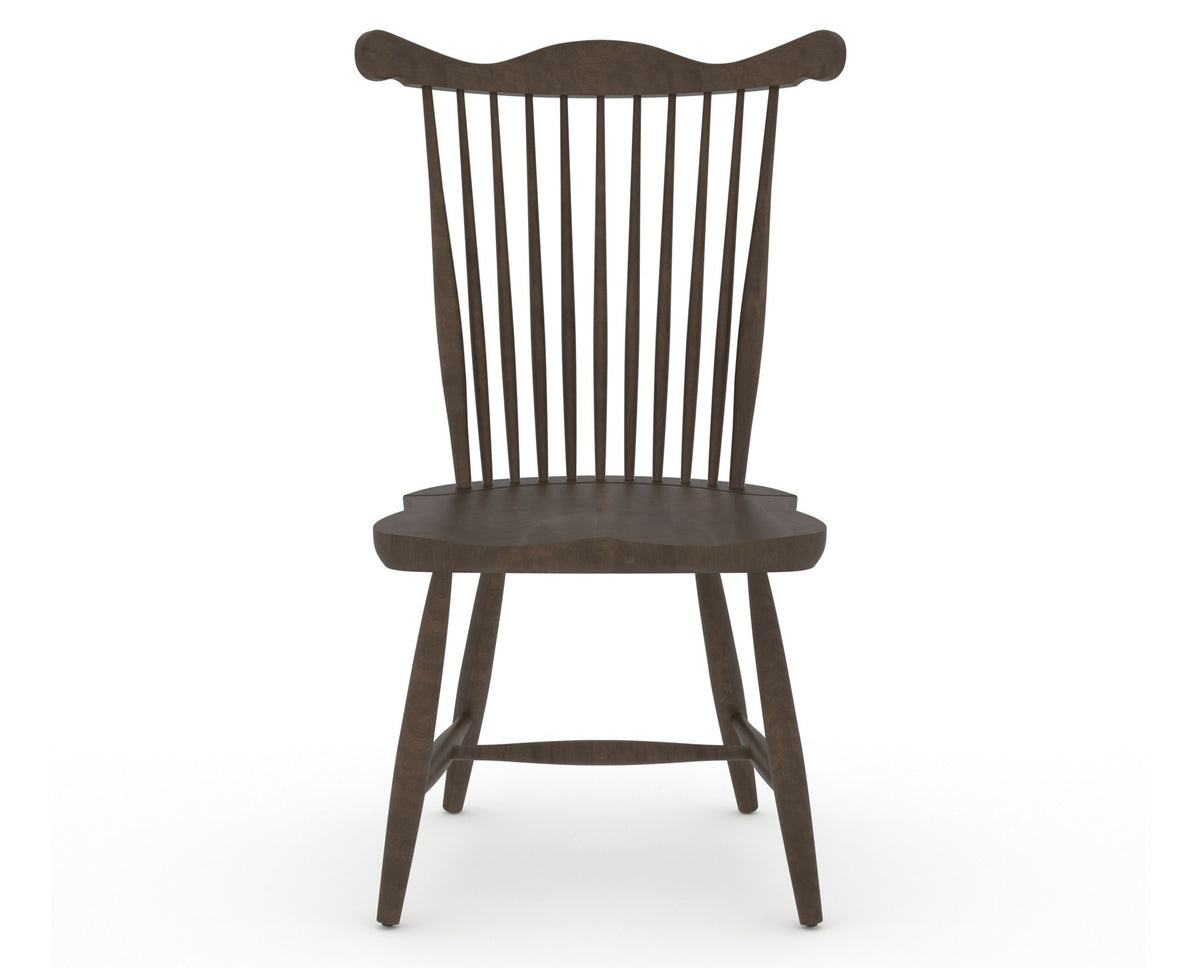 Canadel Wood Dining Chair 5162 in 29 Hazelnut Washed, front view