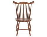 Canadel Champlain Wood Dining Chair 5162 in 33 Spice Washed, back view