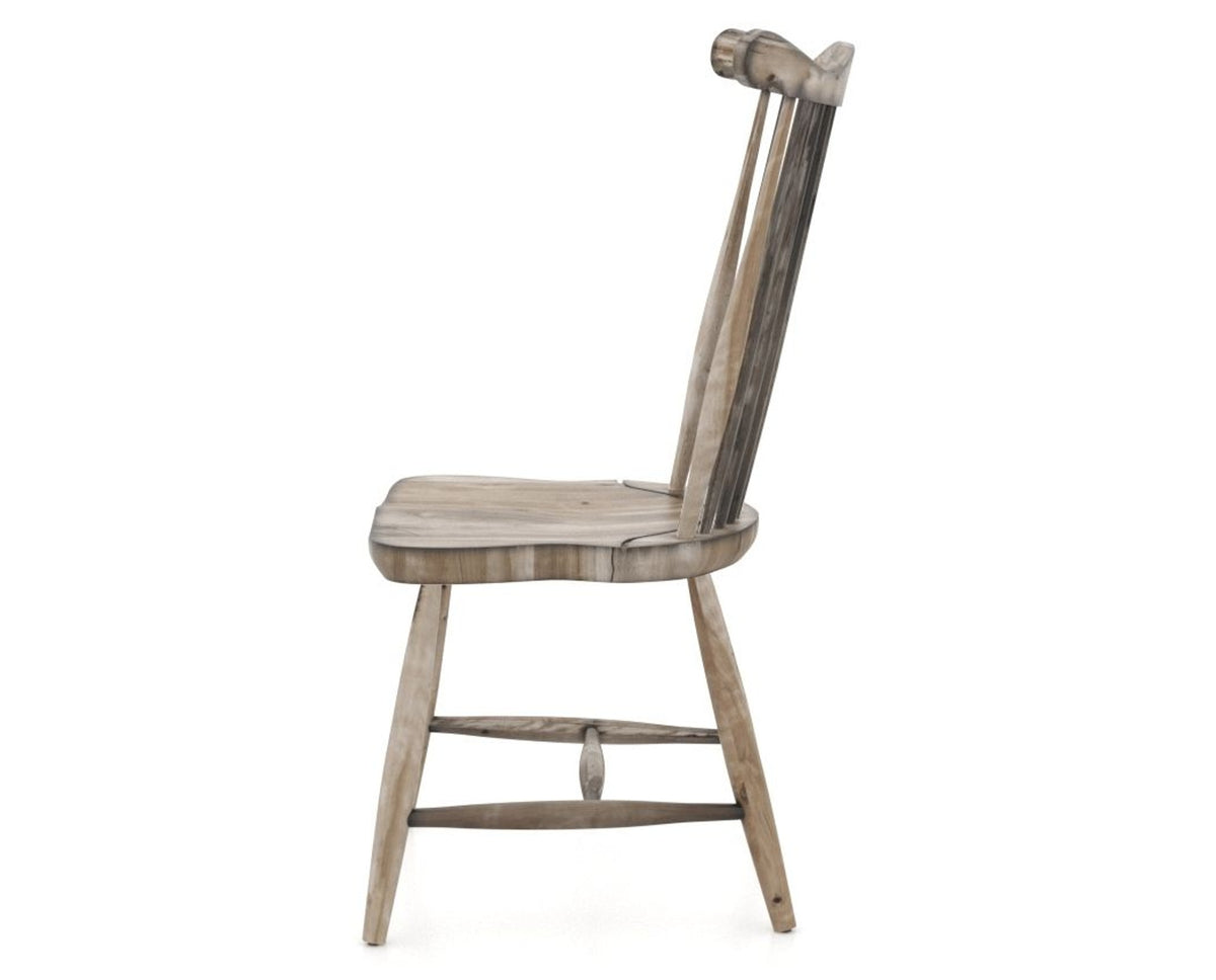 Canadel Champlain Wood Dining Chair 5162 in 72 Heritage Nature, side view