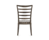 Canadel Champlain Ladder Dining Chair in Shadow, back view