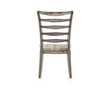 Canadel Champlain Ladder Dining Chair in Heritage Nature, back view