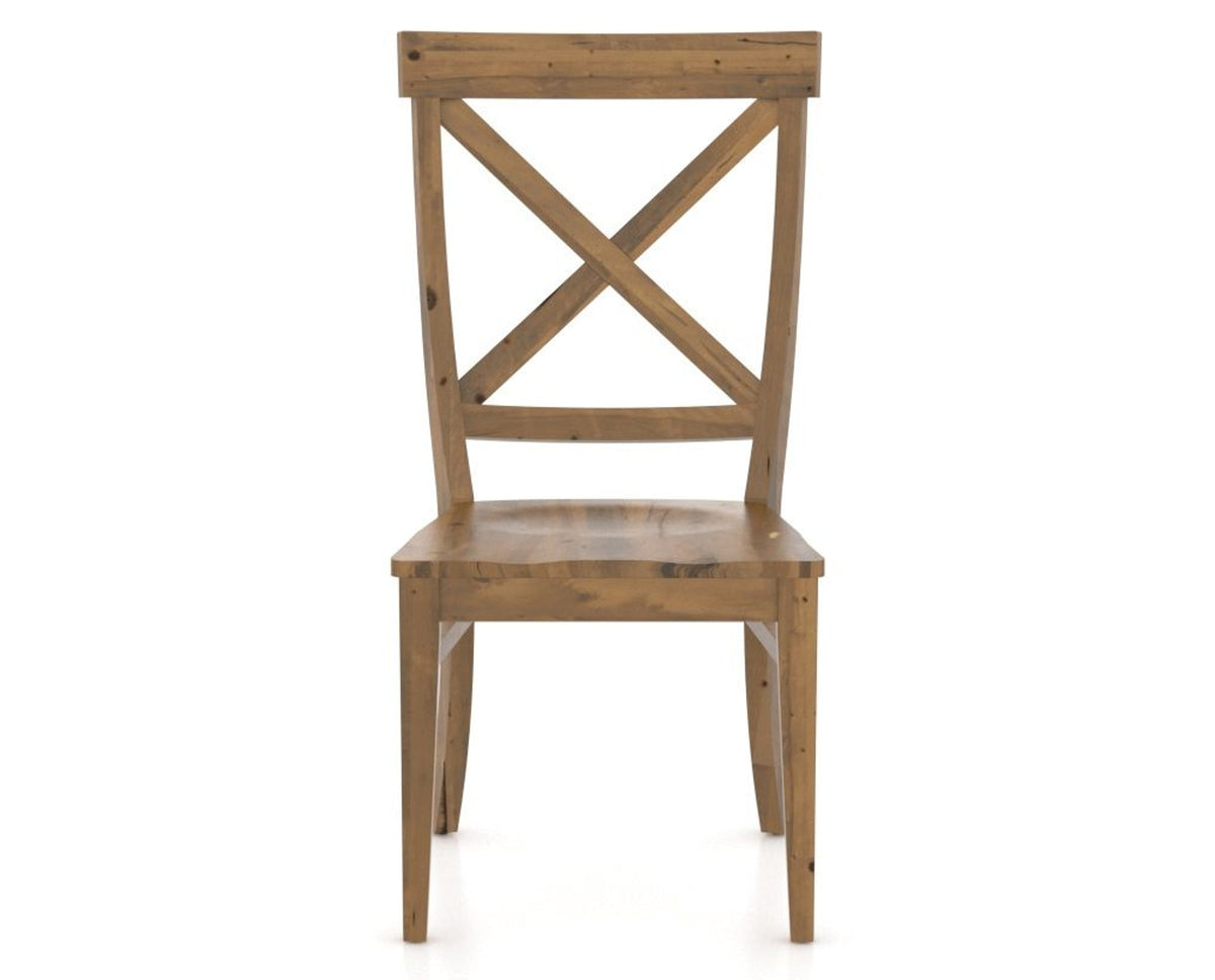 Canadel Champlain Dining Chair 5186 in Oak Washed, front view