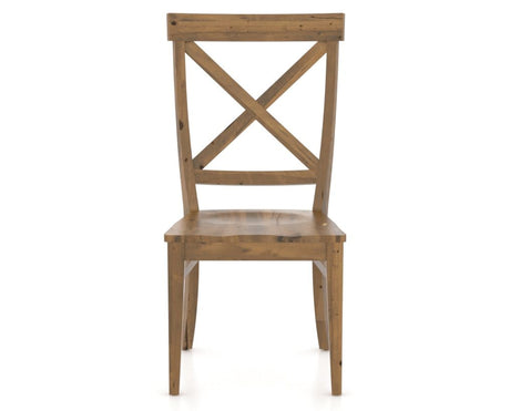 Canadel Champlain Dining Chair 5186 in Oak Washed, front view