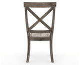 Canadel Champlain Dining Chair 5186 in FP Crypton® and 08 Shadow, back view