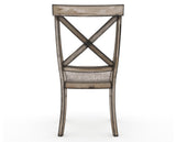 Canadel Champlain Dining Chair 5186 in FP Crypton® and 72 Heritage Nature, back view