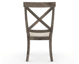 Canadel Champlain Dining Chair 5186 in FT InsideOut® and 08 Shadow, back view