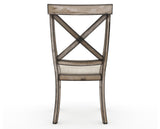 Canadel Champlain Dining Chair 5186 in FT InsideOut® and 72 Heritage Nature, back view