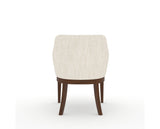 Canadel Modern Sophia Dining Chair in Cognac Washed, FT InsideOut®, back view