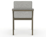 Canadel Downtown Tova Dining Chair in Shadow, 7C Fabric, back view