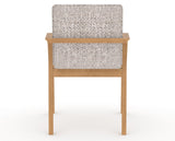 Canadel Downtown Tova Dining Chair in Caramel Washed, FP Crypton®, back view
