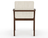 Canadel Downtown Tova Dining Chair in Cognac Washed, FT InsideOut®, back view