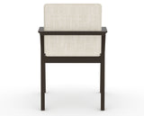 Canadel Downtown Tova Dining Chair in Davy's Grey, FT InsideOut®, back view
