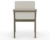 Canadel Downtown Tova Dining Chair in Shadow, TB Fabric, back view