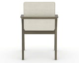 Canadel Downtown Tova Dining Chair in Shadow, TW Fabric, back view