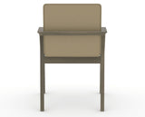 Canadel Downtown Tova Dining Chair in Shadow, XY Faux Leather, back view