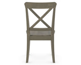 Canadel Gourmet X Back Dining Chair in Shadow, back view