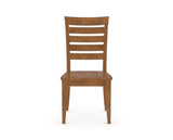 Canadel Gourmet Met Dining Chair in Oak Washed, front view