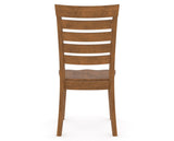 Canadel Gourmet Met Dining Chair in Oak Washed, back view